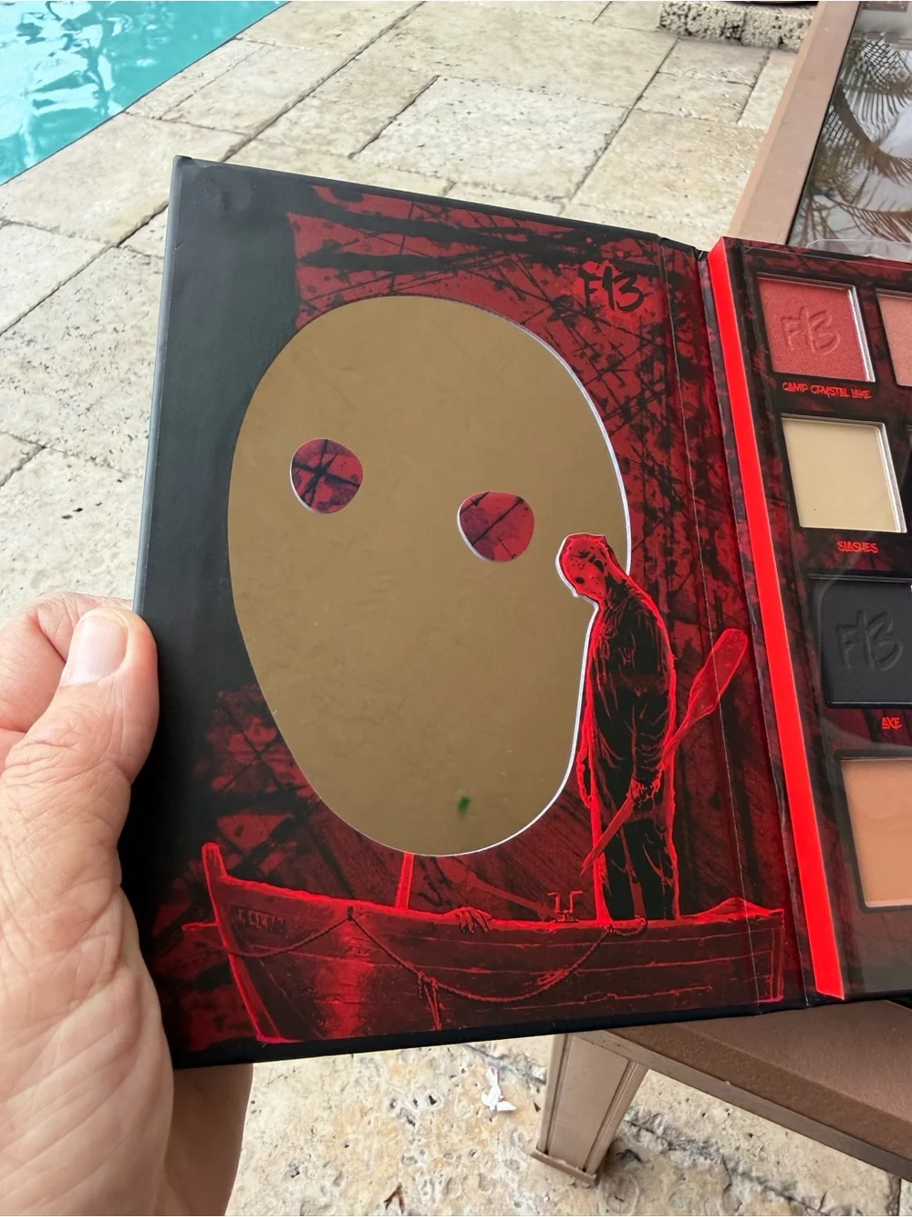 Friday the 13th Glow-In-The-Dark Eyeshadow Palette - 12 Shades